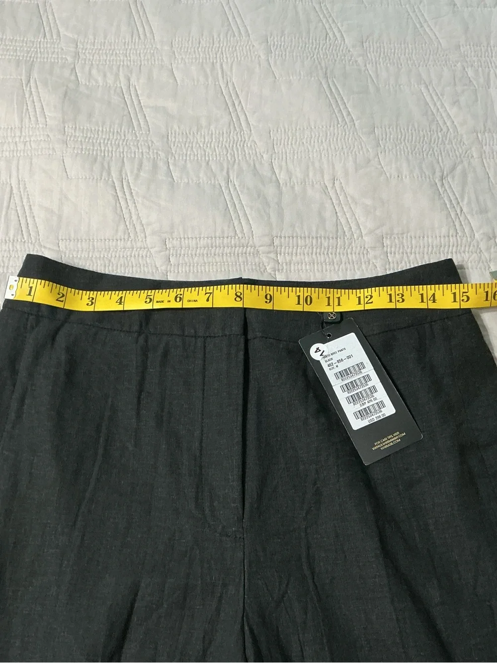 VIX Paula Hermanny Solid Bree High Waist Pants M - Picture 5 of 10